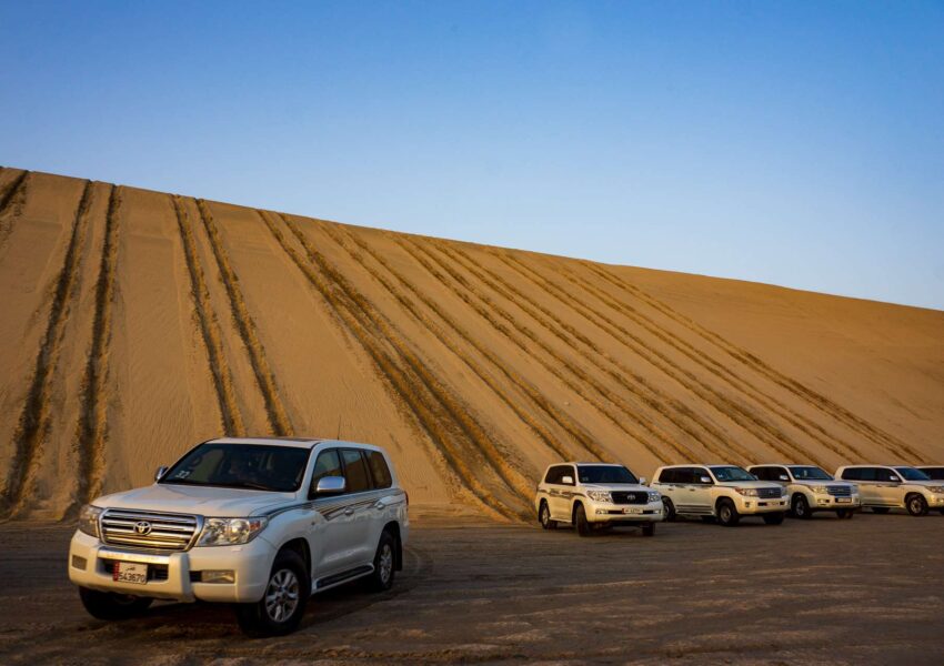 Qatar desert safari Sand Dune View