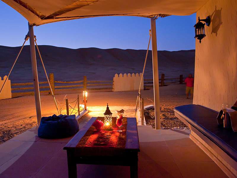 Qatar desert safari Sand Night Camp View