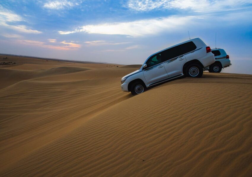 Qatar desert safari Sand View