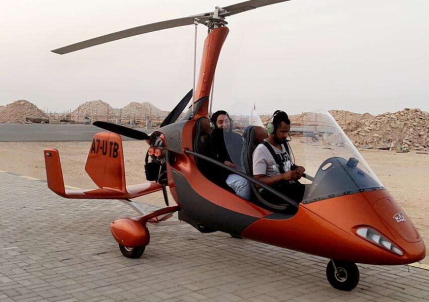 Explore Qatar Gyrocopter