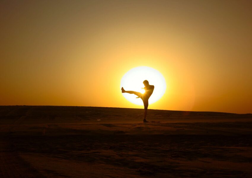 Desert Safari Qatar - View Sunset
