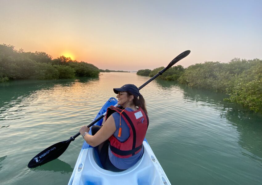 Mangrove Kayaking in Qatar