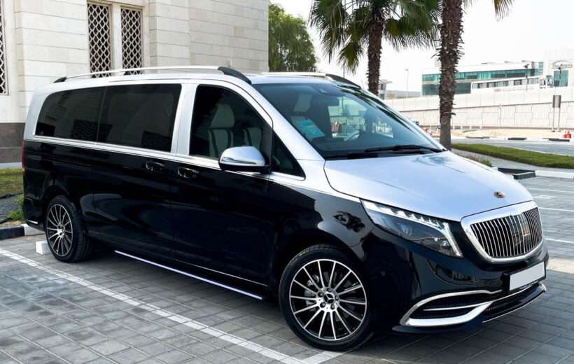 Luxury Vans Option with Driver and Fuel (Mercedes V Class)