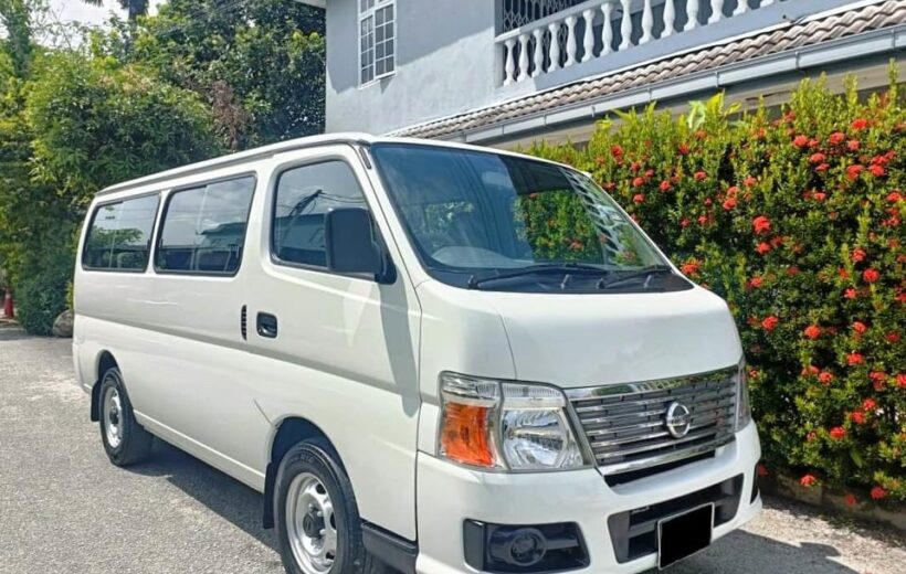 Mini Bus Vans (Hiace or Urvan) with Driver and Fuel