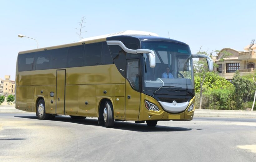 Premium Coach with Driver and Fuel Luxury Bus