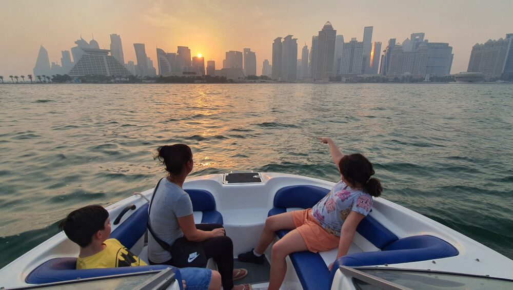 Sunset Cruise in Doha . Book now.