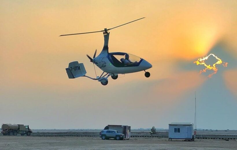 Love is in the Air: Explore Qatar by a Gyrocopter