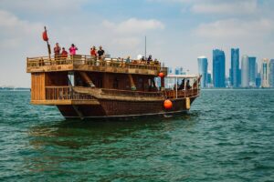 Skyline Sail & Thrill: Dhow Cruise and Watersports Adventure