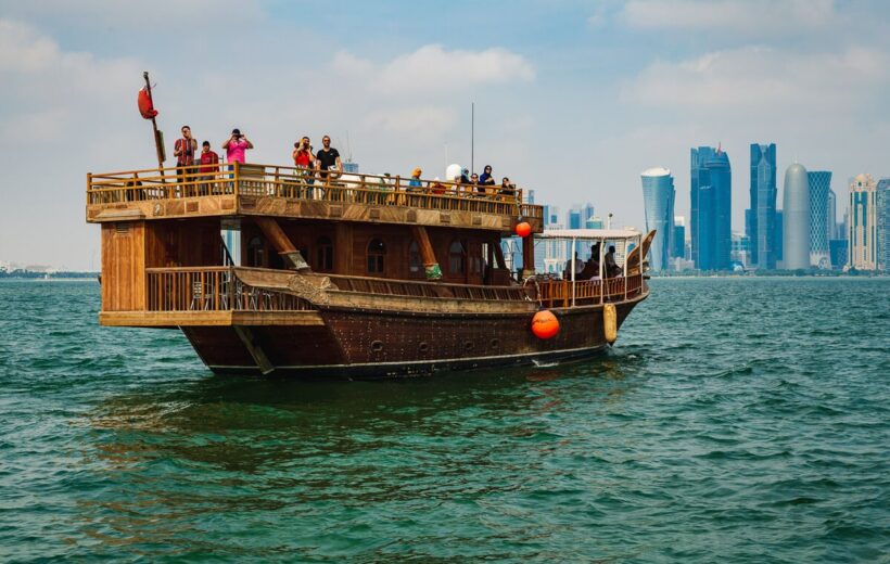Skyline Sail & Thrill: Dhow Cruise and Watersports Adventure