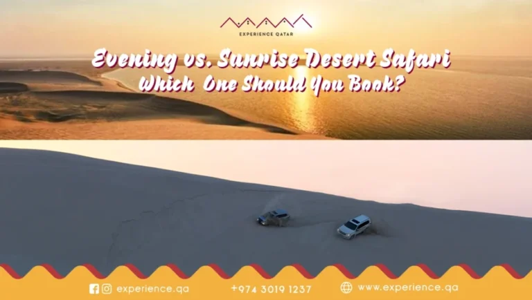 Evening vs Sunrise Desert Safari