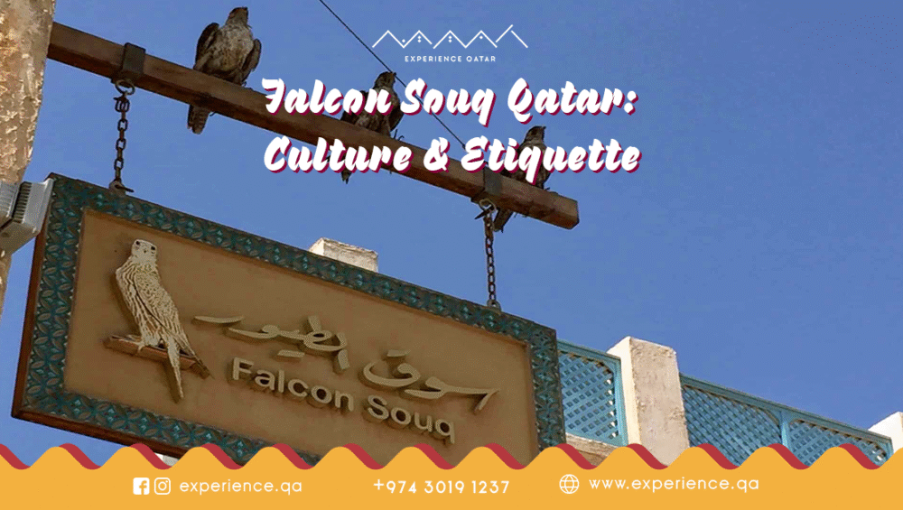 Traditional Falcon Souq Qatar showcasing culture,