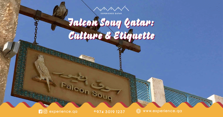 Traditional Falcon Souq Qatar showcasing culture,