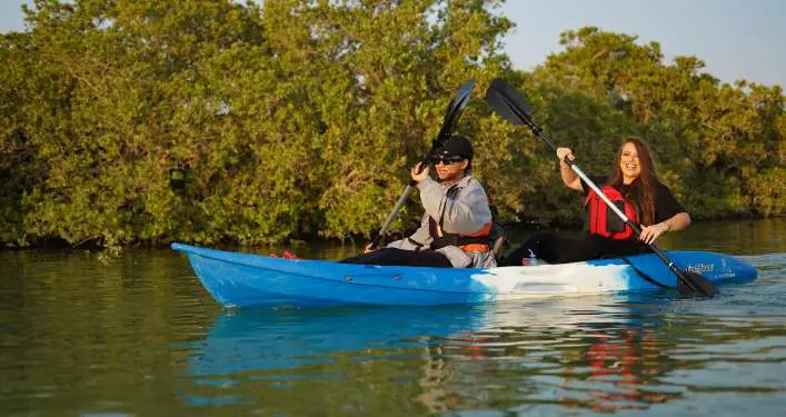 Sunset Full Moon Kayaking