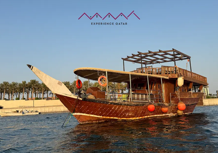 boat tour doha, traditional dhow boat rental qatar