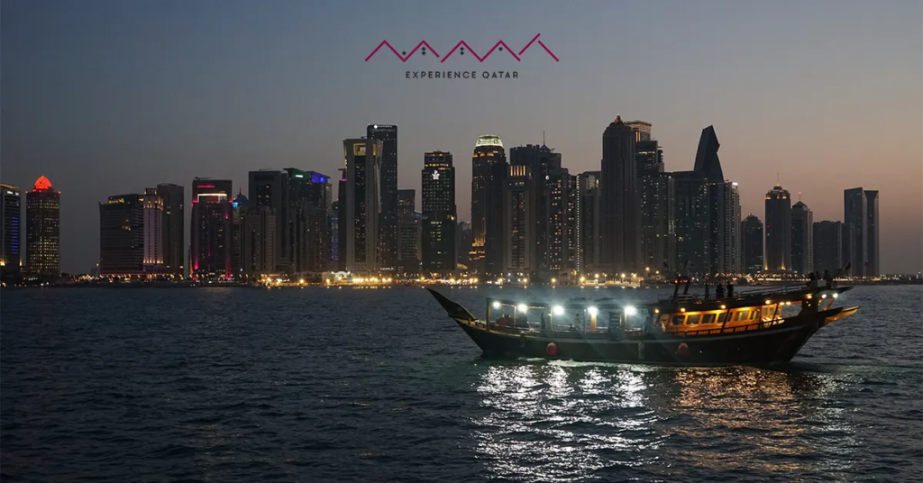 boat tour doha, traditional dhow boat rental qatar