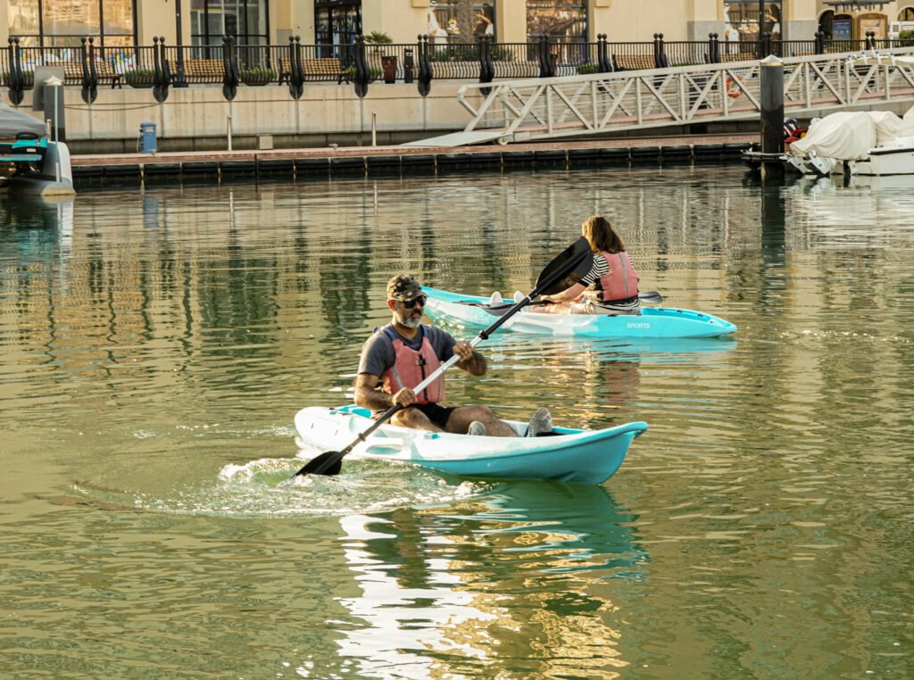 Kayaking at The Pearl vs Mangroves Kayaking in Doha