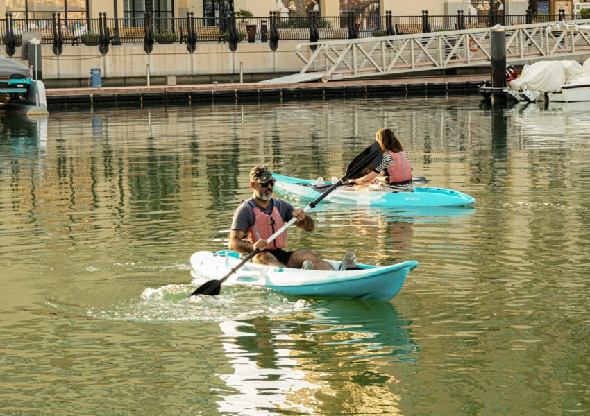 Kayaking at The Pearl vs Mangroves Kayaking in Doha